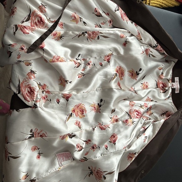 VIA SPIGA Brown Belted Trench Coat size‎ medium - Picture 4 of 12